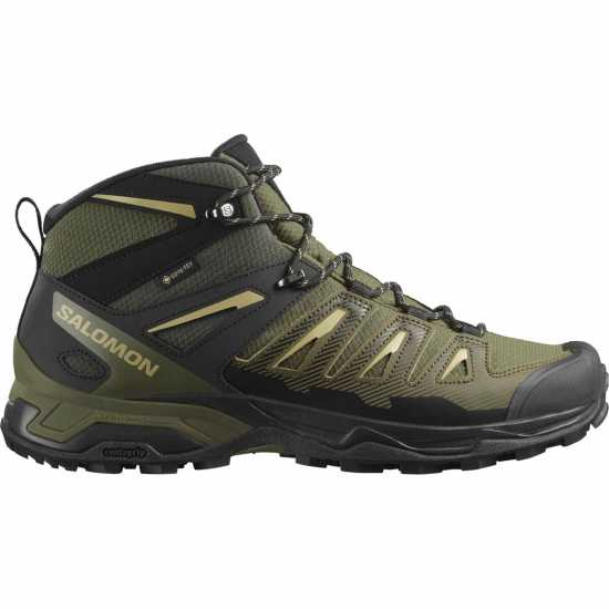 Мъжки туристически обувки Salomon X Ultra Prime 2 Gtx Hiking Boots Mens Олива/Черно Salomon X Ultra Prime 2 Gtx Hiking Boots Mens Олива/Черно Мъжки туристически обувки