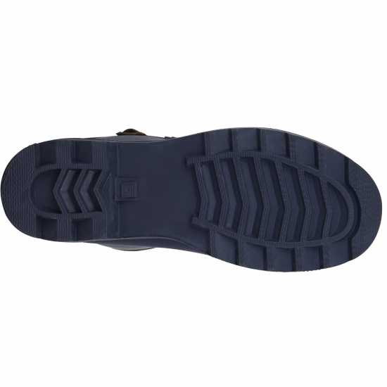 Gelert Fur Lined Welly Boot Womens Морска синьо Дамски гумени ботуши