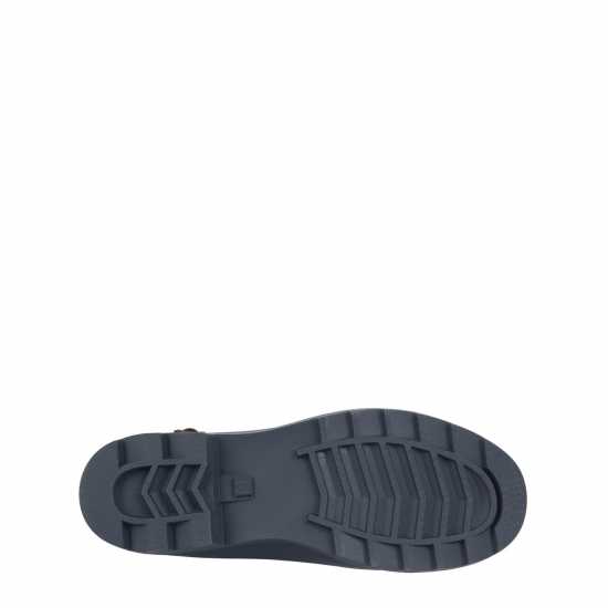 Gelert Fur Lined Welly Boot Womens Морска синьо Дамски гумени ботуши