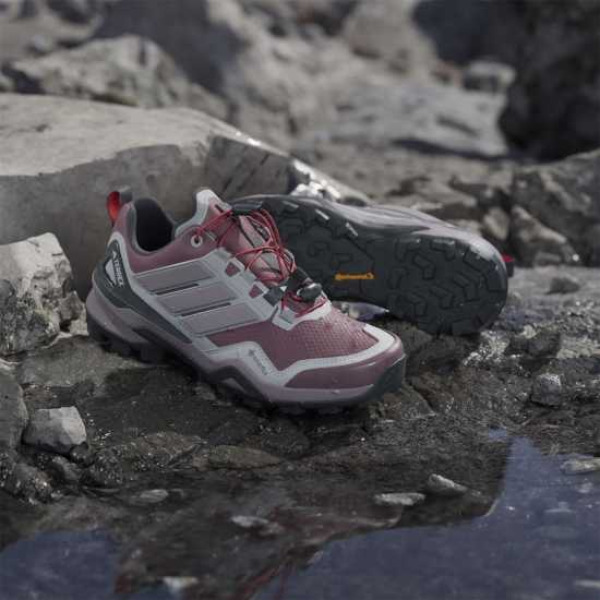 Adidas Non-Waterproof Hiking Shoes Кримсон/Смокиня/Сиво Adidas Non-Waterproof Hiking Shoes Кримсон/Смокиня/Сиво