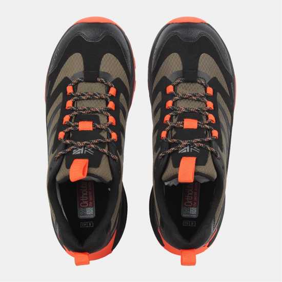 Karrimor Milford Waterproof Hiking Shoes Mens Хаки/Оранжево Karrimor Milford Waterproof Hiking Shoes Mens Хаки/Оранжево