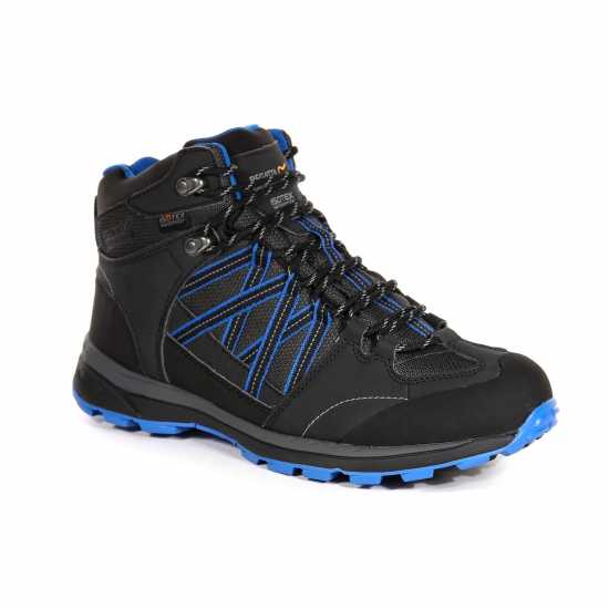 Regatta Mid Ii Waterproof & Breathable Walking Boo Ash/OxfordBl Мъжки туристически обувки