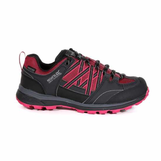 Regatta Women's Samaris Waterproof Walking Shoes Тъмно церизе/пепел 