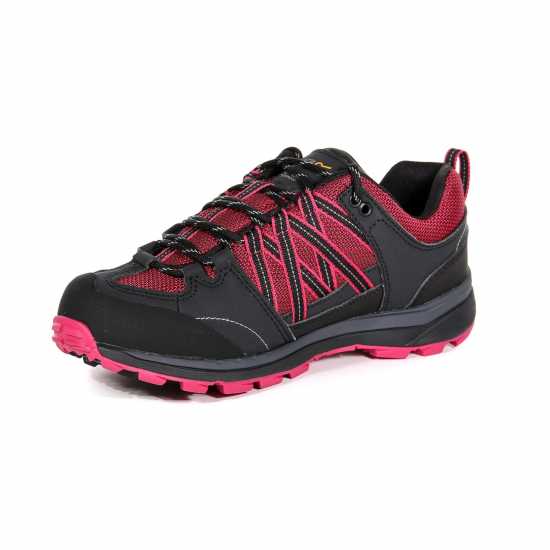Regatta Women's Samaris Waterproof Walking Shoes Тъмно церизе/пепел 