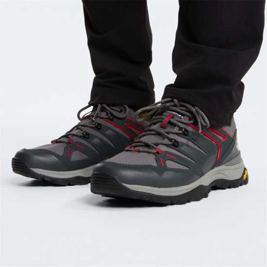 The North Face Hedgehog Gore-Tex Hiking Shoes Mens Smoked Pearl 