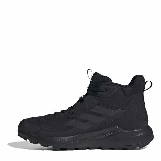 Мъжки туристически обувки Adidas Terrex Anylander Mid Rain.rdy Hiking Shoes Black Adidas Terrex Anylander Mid Rain.rdy Hiking Shoes Black Мъжки туристически обувки