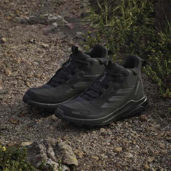 Adidas Terrex Anylander Mid Rain.rdy Hiking Shoes Black Мъжки туристически обувки