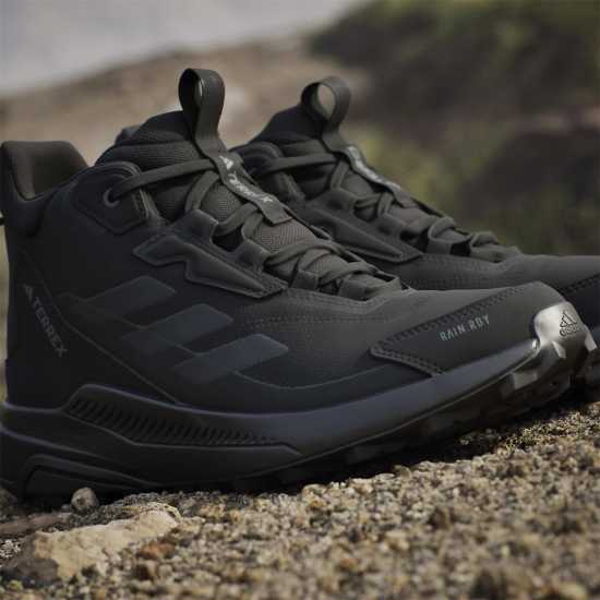 Adidas Terrex Anylander Mid Rain.rdy Hiking Shoes Black Мъжки туристически обувки