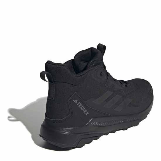 Мъжки туристически обувки Adidas Terrex Anylander Mid Rain.rdy Hiking Shoes Black Adidas Terrex Anylander Mid Rain.rdy Hiking Shoes Black Мъжки туристически обувки