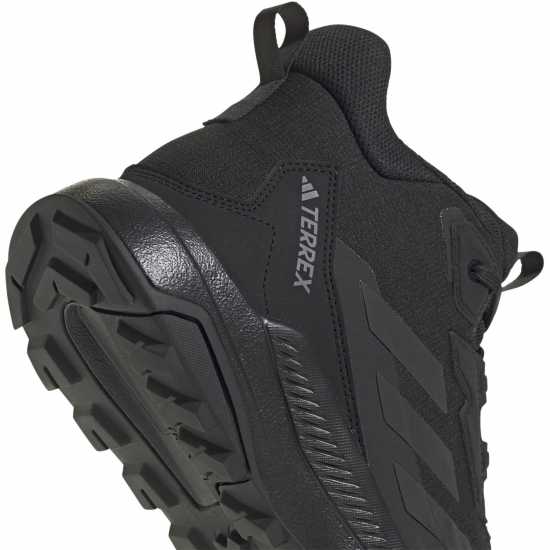 Мъжки туристически обувки Adidas Terrex Anylander Mid Rain.rdy Hiking Shoes Black Adidas Terrex Anylander Mid Rain.rdy Hiking Shoes Black Мъжки туристически обувки
