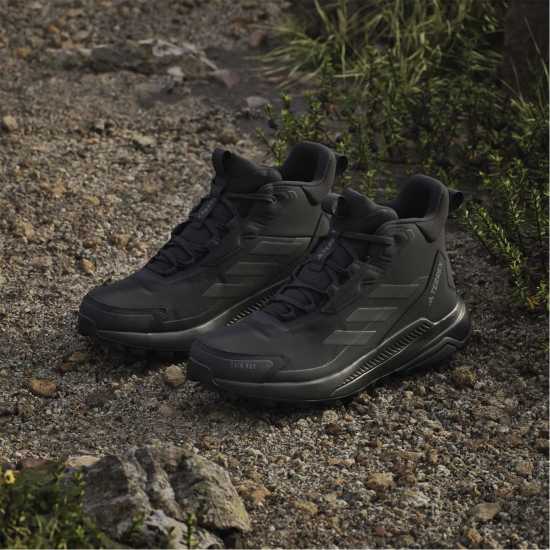 Дамски туристически сандали Adidas Terrex Anylander Mid Rain.rdy Hiking Shoes Womens Black Adidas Terrex Anylander Mid Rain.rdy Hiking Shoes Womens Black Дамски туристически сандали