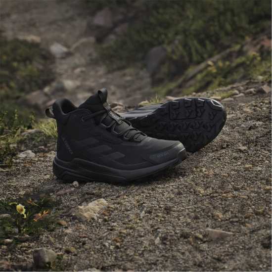 Дамски туристически сандали Adidas Terrex Anylander Mid Rain.rdy Hiking Shoes Womens Black Adidas Terrex Anylander Mid Rain.rdy Hiking Shoes Womens Black Дамски туристически сандали