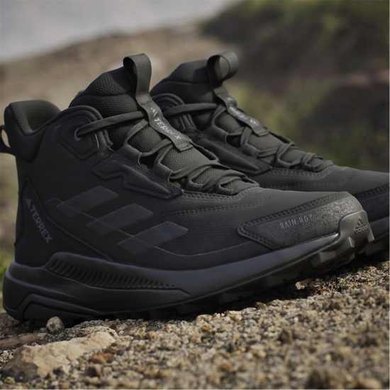 Дамски туристически сандали Adidas Terrex Anylander Mid Rain.rdy Hiking Shoes Womens Black Adidas Terrex Anylander Mid Rain.rdy Hiking Shoes Womens Black Дамски туристически сандали