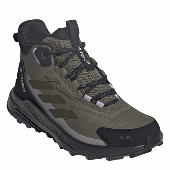 Adidas Terrex Anylander Mid Rain.rdy Hiking Shoes Womens Strt/Crgo/Blk Дамски туристически сандали