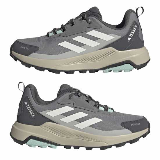 Adidas Terrex Anylander Rain.rdy Hiking Shoes Womens Grey/White 