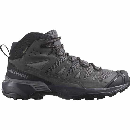 Мъжки туристически обувки Salomon X Ultra 360 Leather Gtx Hiking Boots Mens Кастлърок Salomon X Ultra 360 Leather Gtx Hiking Boots Mens Кастлърок Мъжки туристически обувки