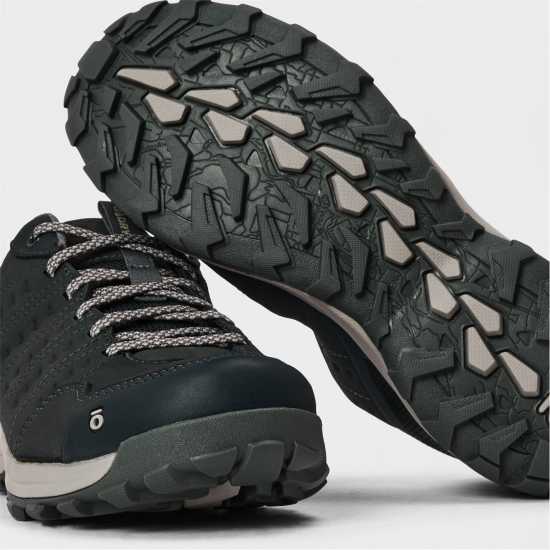 Oboz Sypes Leather Waterproof Hiking Shoes Лава скала 