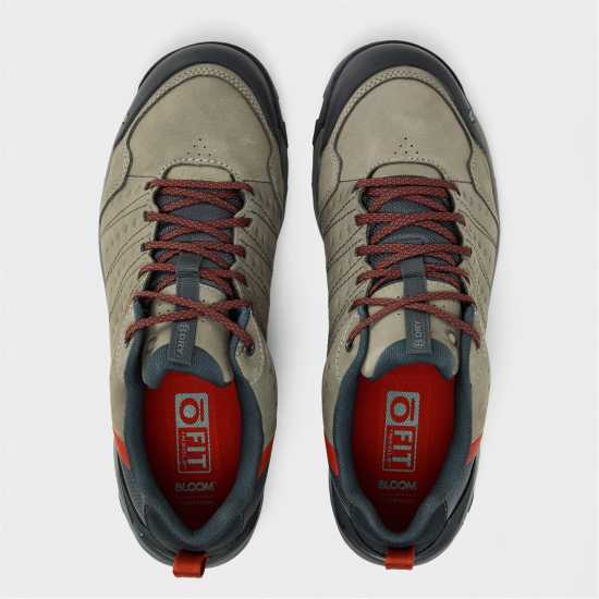 Oboz Sypes Leather Waterproof Hiking Shoes Стомана 