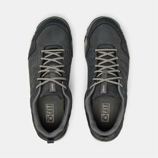 Oboz Sypes Wide Leather Waterproof Shoes Mens Lava Rock Мъжки туристически обувки