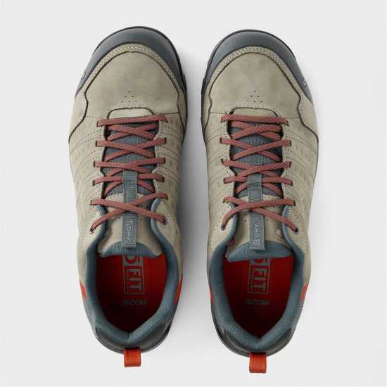 Oboz Sypes Wide Leather Waterproof Shoes Mens Стомана Мъжки туристически обувки