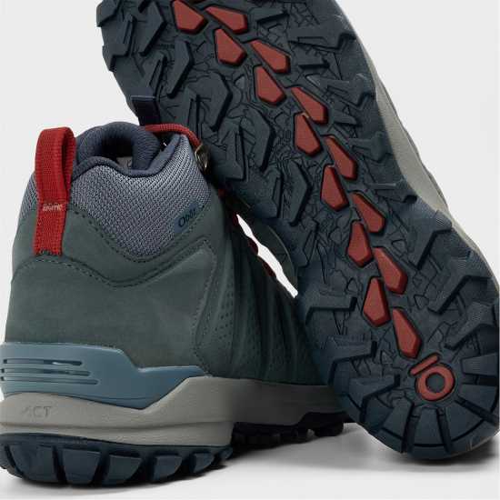 Oboz Sypes Leather Waterproof Hiking Boot Сланина Oboz Sypes Leather Waterproof Hiking Boot Сланина