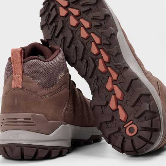 Oboz Sypes Leather Waterproof Hiking Boot Черен пипер 