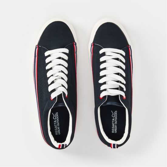 Ниски Маратонки Regatta Stripe Canvas Low Trainers  