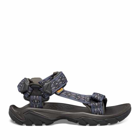 Teva Terra Fi 5 Walking Sandal Mens Blue Print Teva Terra Fi 5 Walking Sandal Mens Blue Print