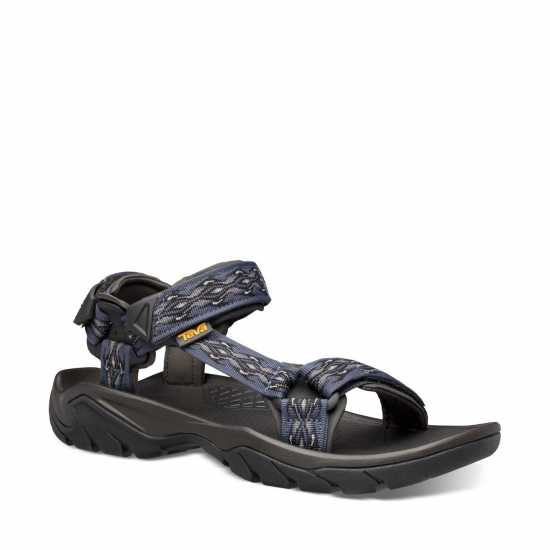 Teva Terra Fi 5 Walking Sandal Mens Blue Print Teva Terra Fi 5 Walking Sandal Mens Blue Print
