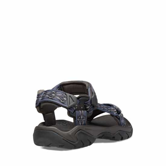 Teva Terra Fi 5 Walking Sandal Mens Blue Print Teva Terra Fi 5 Walking Sandal Mens Blue Print