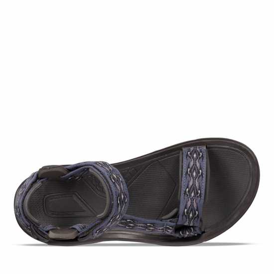 Teva Terra Fi 5 Walking Sandal Mens Blue Print Teva Terra Fi 5 Walking Sandal Mens Blue Print