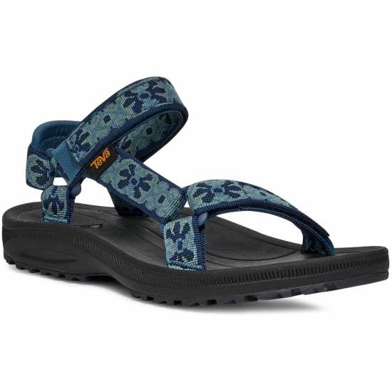 Teva Women's Seasonal Walking Sandals Blue Print Teva Women's Seasonal Walking Sandals Blue Print
