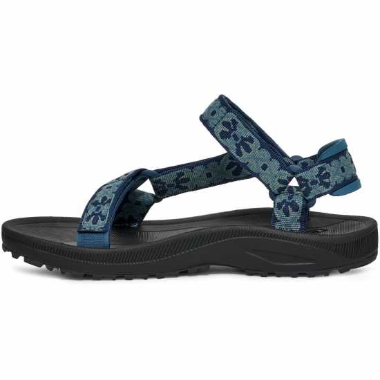 Teva Women's Seasonal Walking Sandals Blue Print Teva Women's Seasonal Walking Sandals Blue Print