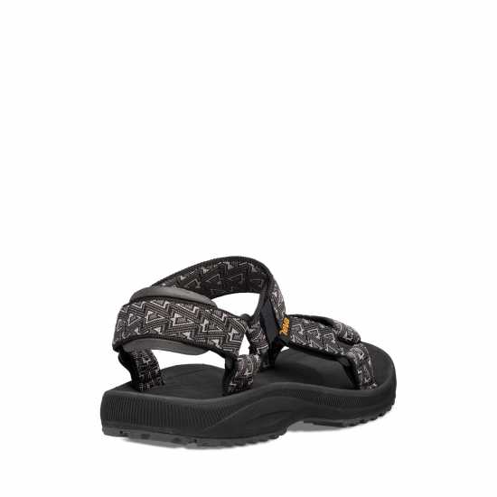 Teva Men's Walking Sandals Black Print Teva Men's Walking Sandals Black Print