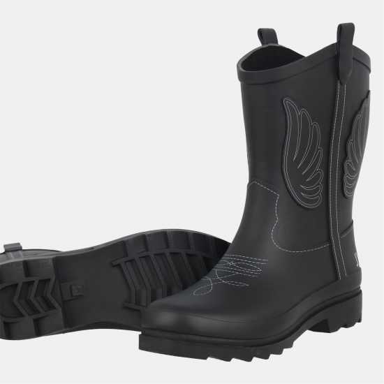 Jack Wills Jw Cowboy Welly Ld63 Black Jack Wills Jw Cowboy Welly Ld63 Black