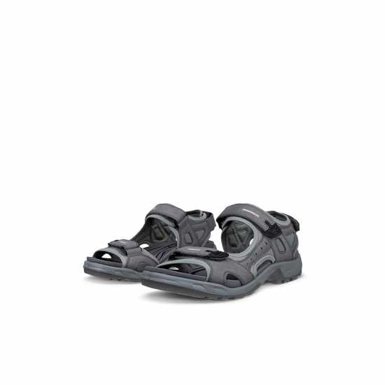 Ecco Men's Walking Sandals Steel Ecco Men's Walking Sandals Steel