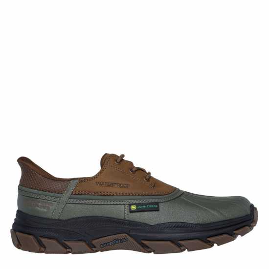 Skechers John Deere Slip-Ins Waterproof Duck Steel Toe Cap Boots Mens  