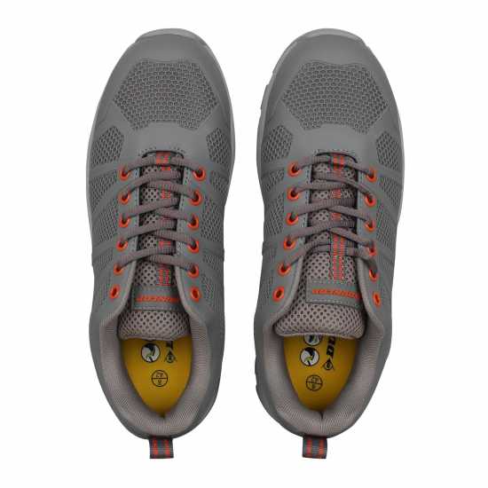Dunlop Reno Steel Toe Cap Shoes Mens Сиво Работни обувки