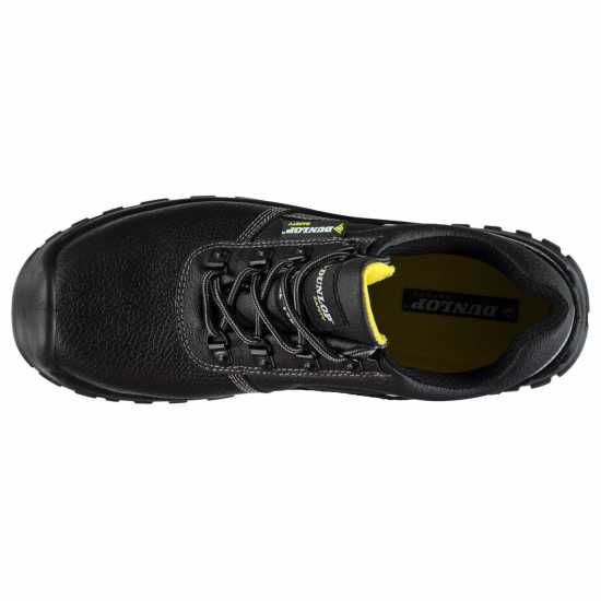 Dunlop Reno Steel Toe Cap Shoes Mens Черно Работни обувки