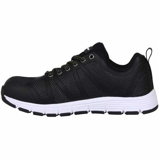 Dunlop Reno Steel Toe Cap Shoes Mens Черно Работни обувки