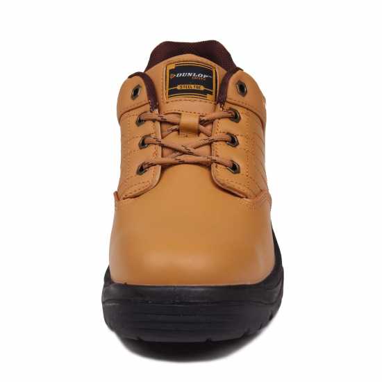 Защитни Ботуши Dunlop Kansas Mens Steel Toe Cap Safety Boots Honey Работни обувки