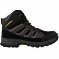 Защитни Ботуши Dunlop Michigan Mens Steel Toe Cap Safety Boots Black/Charcoal Работни обувки