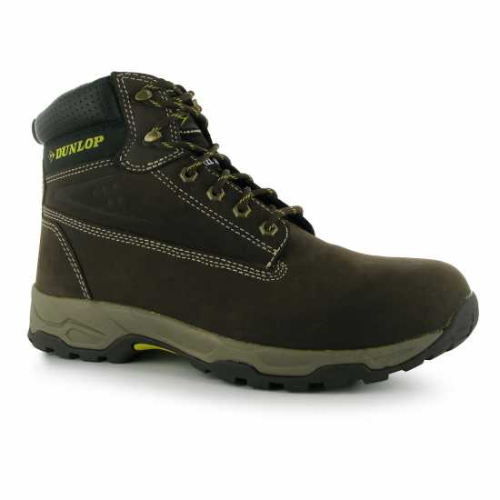 Работни обувки Dunlop On Site Steel Toe Cap Boots Mens Кафяво Dunlop On Site Steel Toe Cap Boots Mens Кафяво Работни обувки