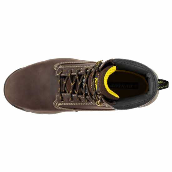 Работни обувки Dunlop On Site Steel Toe Cap Boots Mens Кафяво Dunlop On Site Steel Toe Cap Boots Mens Кафяво Работни обувки