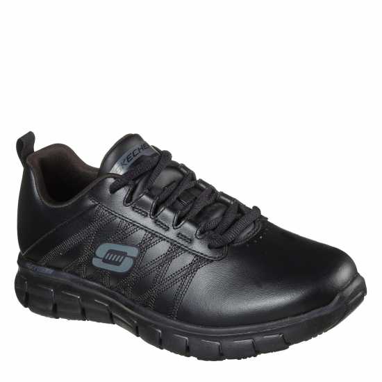 Skechers Lace Up Athletic W Sr Outsole Non Slip Shoes Womens Skechers Lace Up Athletic W Sr Outsole Non Slip Shoes Womens