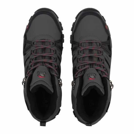 Gelert Водонепромокаеми Мъжки Обувки Horizon Mid Waterproof Mens Walking Boots Charcoal Мъжки туристически обувки