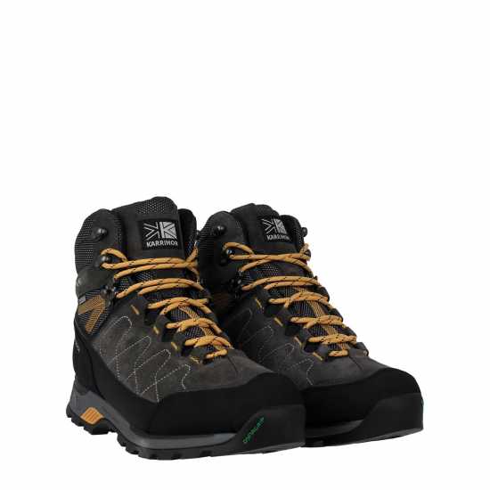 Мъжки Туристически Обувки Karrimor Hot Rock Mens Walking Boots Charcoal/Yellow Мъжки туристически обувки