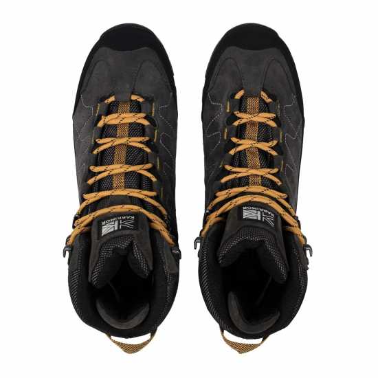 Karrimor Туристически Обувки Hot Rock Waterproof Walking Boots Mens Угъл/Жълт Мъжки туристически обувки
