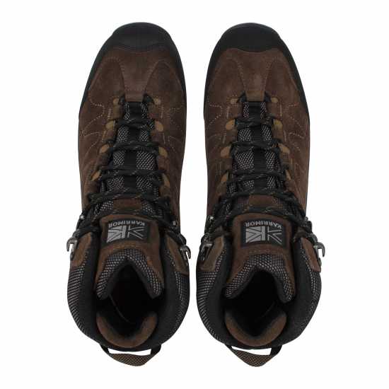 Мъжки туристически обувки Karrimor Туристически Обувки Hot Rock Waterproof Walking Boots Mens Кафяво Karrimor Туристически Обувки Hot Rock Waterproof Walking Boots Mens Кафяво Мъжки туристически обувки
