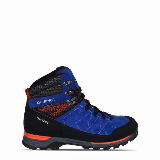 Мъжки туристически обувки Karrimor Туристически Обувки Hot Rock Waterproof Walking Boots Mens Синьо/Оранжево Karrimor Туристически Обувки Hot Rock Waterproof Walking Boots Mens Синьо/Оранжево Мъжки туристически обувки
